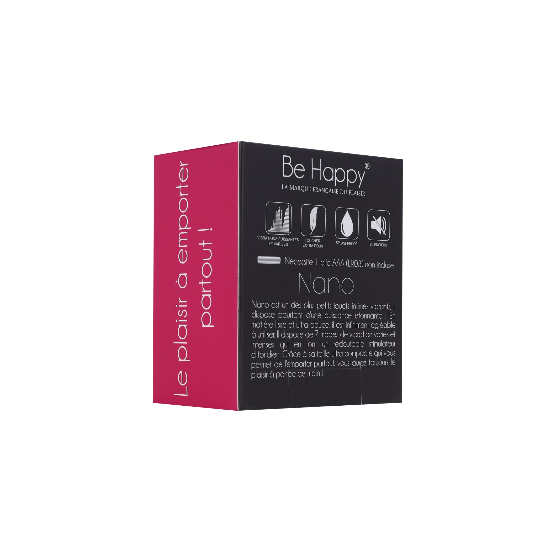 be-happy-nano-bullet-stimulateur-clitoridien-blanc-5-modes image 5