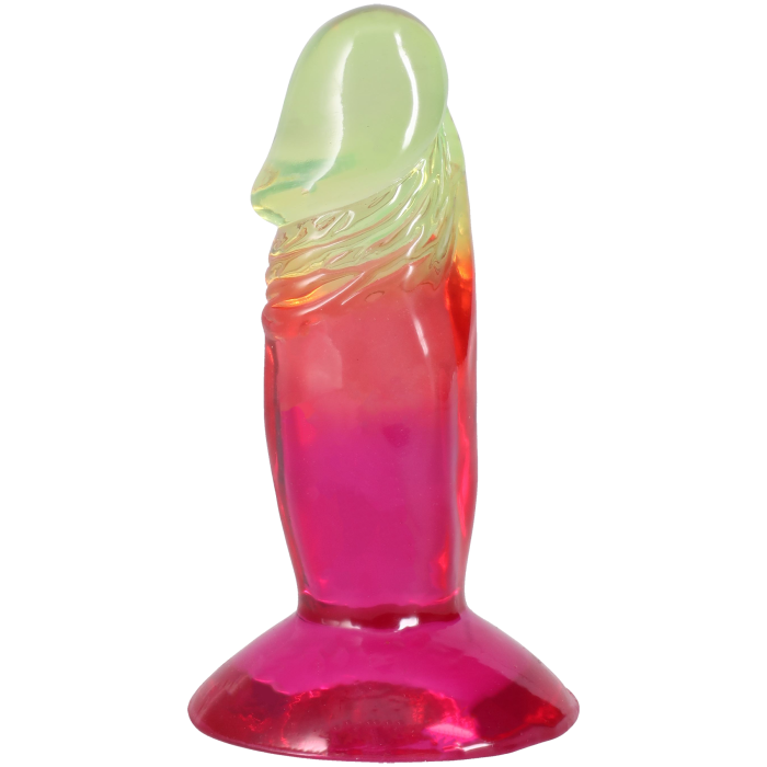 doc-johnson-crystal-jellies-gode-souple-11-cm-rainbow image 1