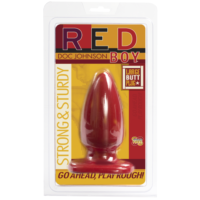 doc-johnson-red-boy-plug-anal-large-rouge image 2
