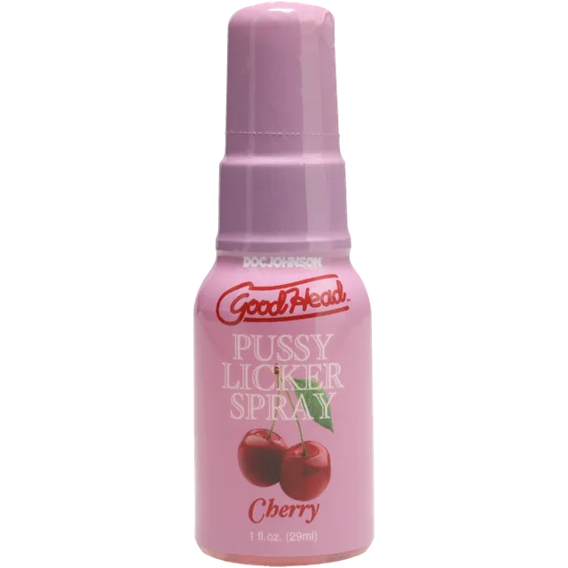 doc-johnson-goodhead-pussy-licker-spray-cerise-29-ml-sans-sucre image 1