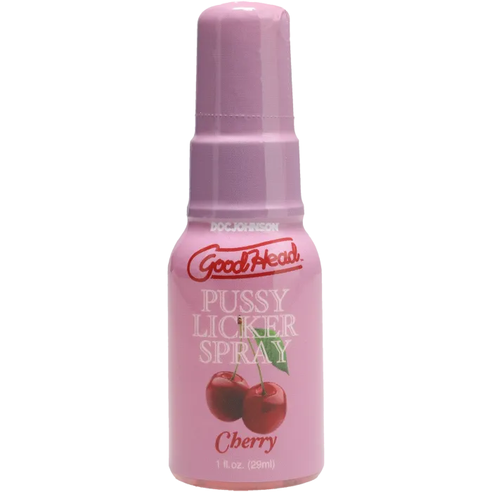 doc-johnson-goodhead-pussy-licker-spray-cerise-29-ml-sans-sucre image 1