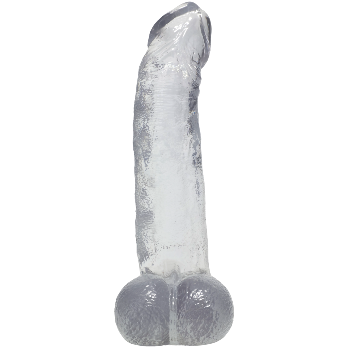 doc-johnson-crystal-jellies-gode-r-aliste-courb-20-cm-transparent image 2