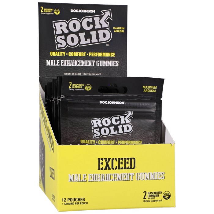 doc-johnson-rock-solid-exceed-gummies-stimulant-framboise-individuel image 5