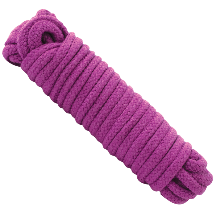 doc-johnson-corde-bondage-japonaise-coton-violet-10-m image 1