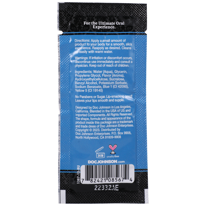 doc-johnson-goodhead-slick-head-glide-lubrifiant-6x7ml-fruits image 7