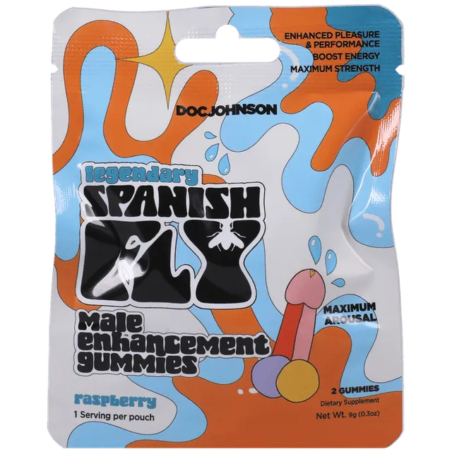 spanish-fly-gummy-stimulant-homme-framboise-individuel image 1