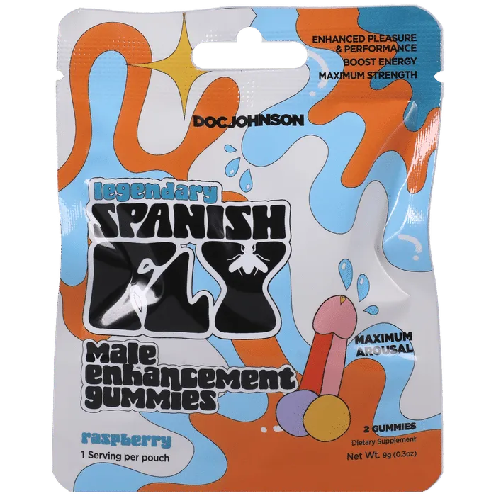 spanish-fly-gummy-stimulant-homme-framboise-individuel image 1