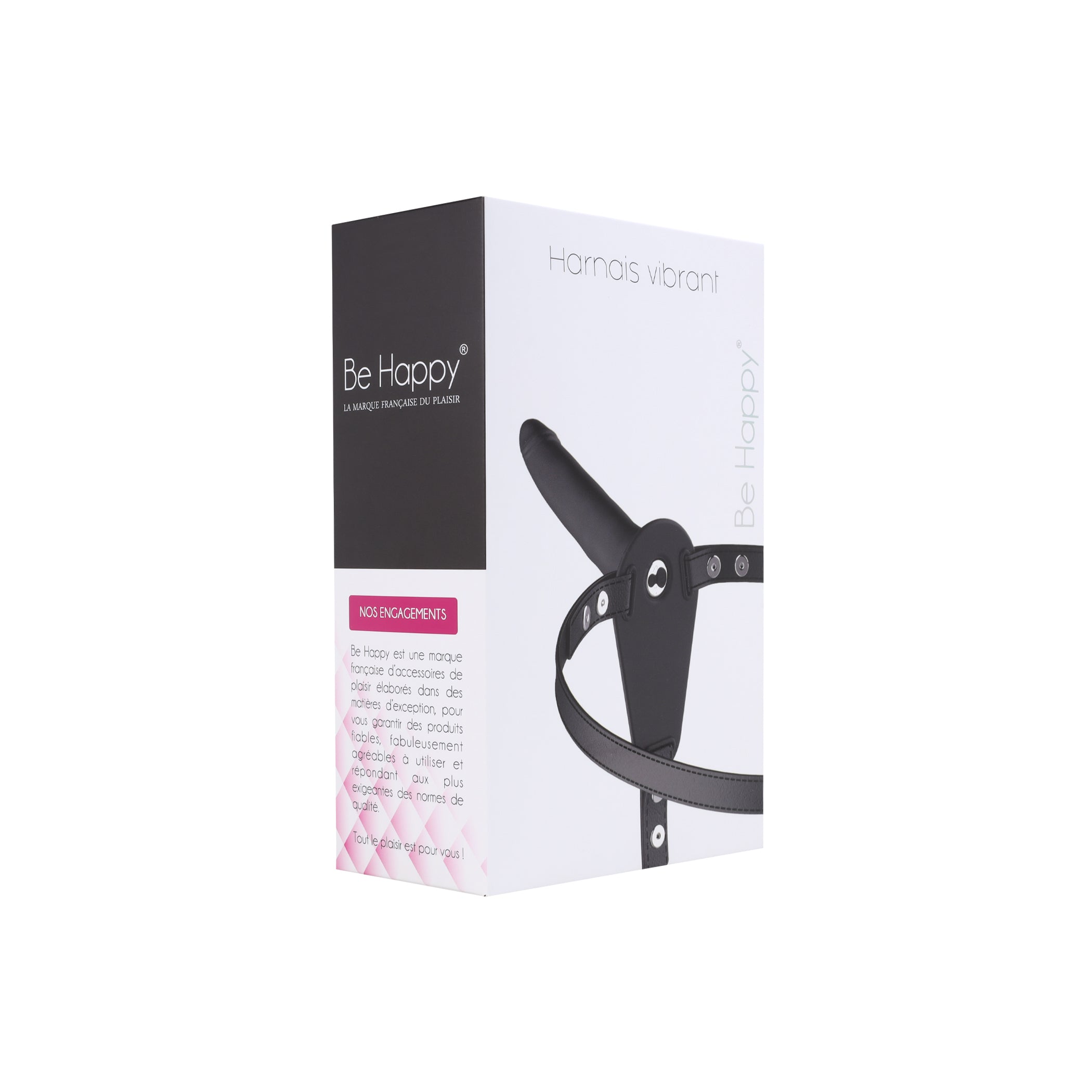 be-happy-godes-ceintures-harnais-dildo-vibrant-fin-noir-bullet image 8