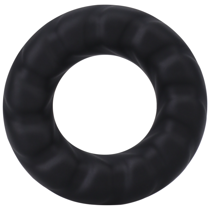 doc-johnson-rock-solid-fat-tire-anneau-p-nien-noir-silicone image 1
