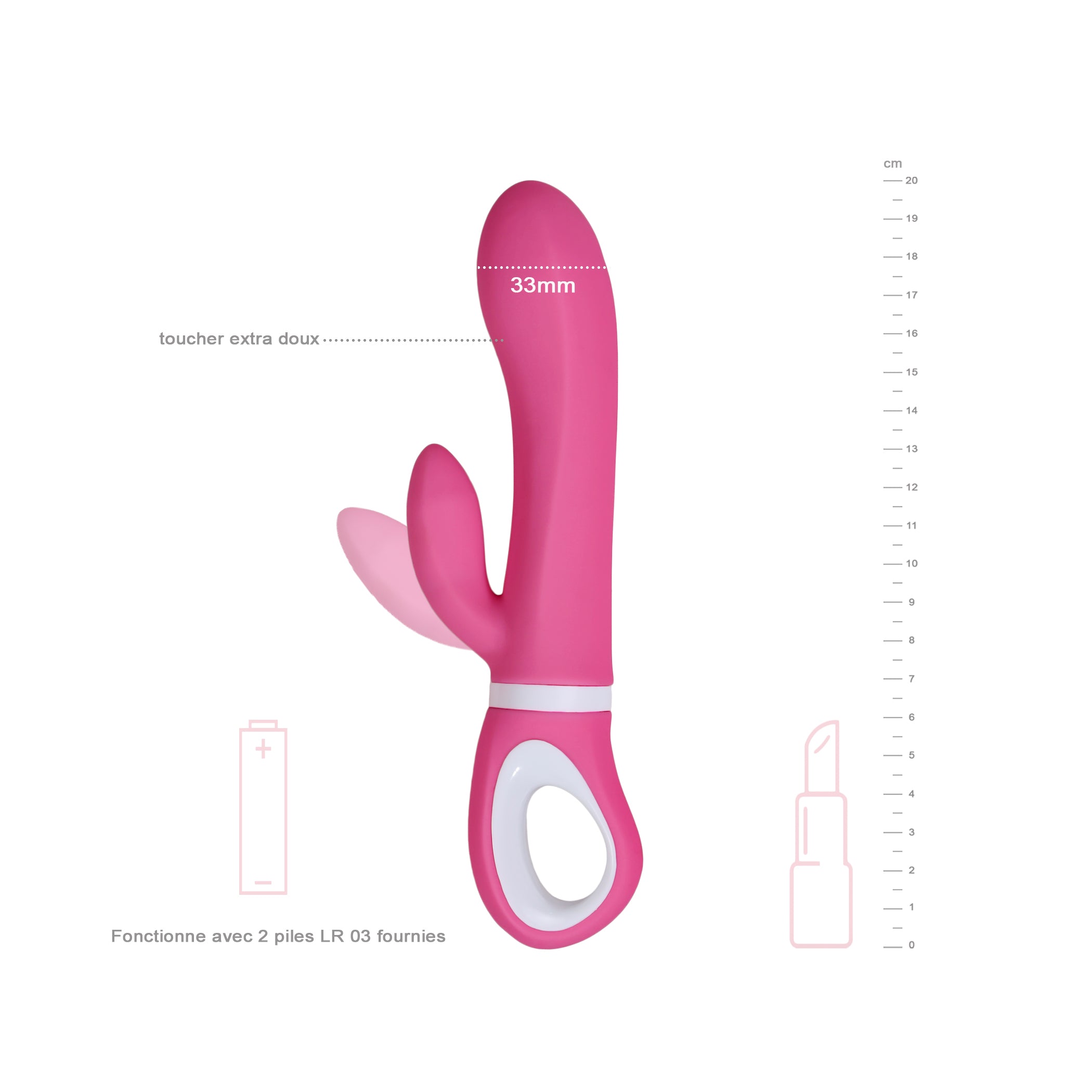 be-happy-sucr-vibromasseur-vaginal-rose-silicone-point-g image 2