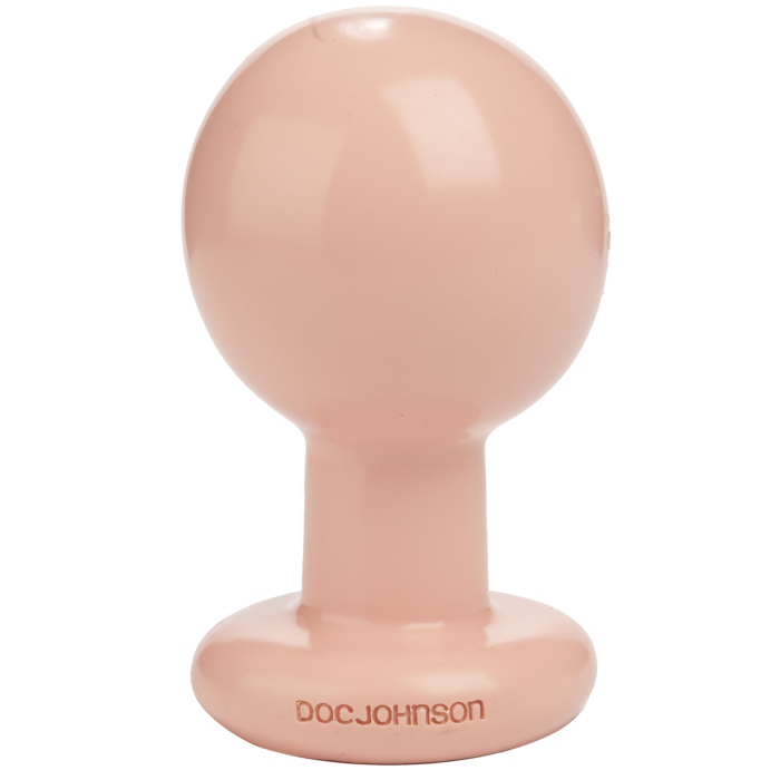 doc-johnson-classic-collection-plug-anal-rond-large-cr-me image 1