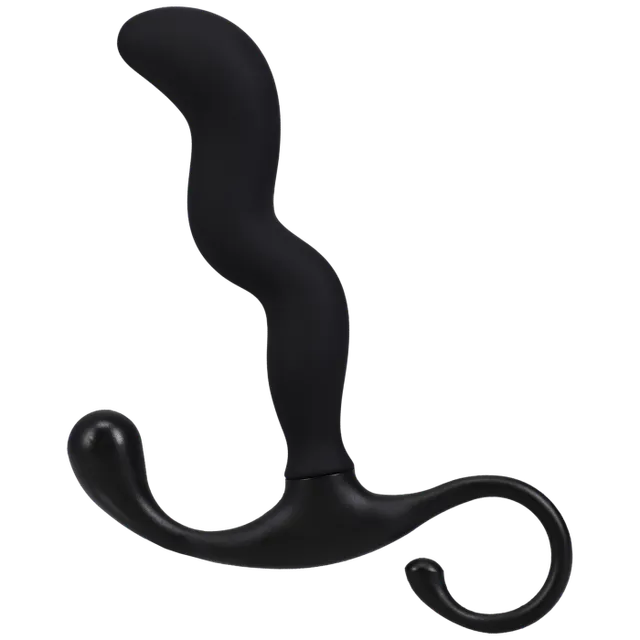 doc-johnson-optimale-zig-zag-masseur-prostate-silicone-noir image 1