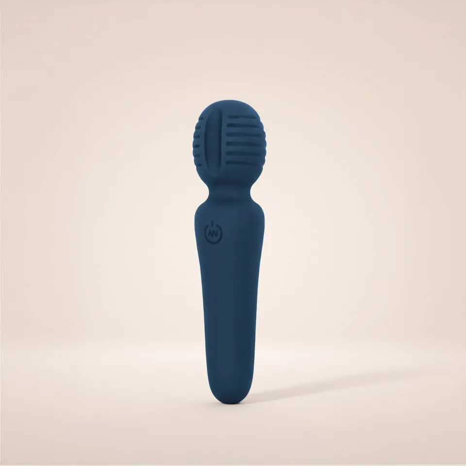 be-happy-furie-mini-wand-vibrant-bleu-8-modes image 1