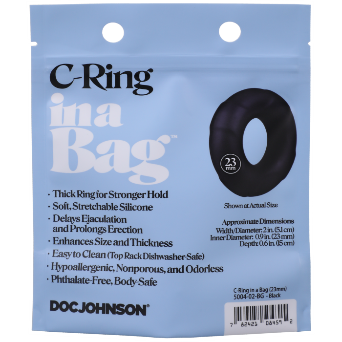 doc-johnson-in-a-bag-c-ring-anneau-p-nien-23-mm-silicone-noir image 4