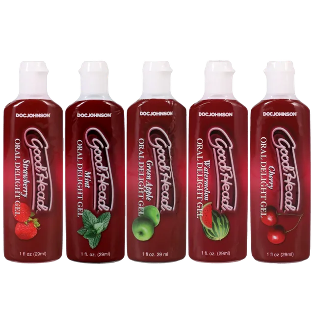 doc-johnson-goodhead-gel-oral-fruits-coffret-5-x-28-g image 1