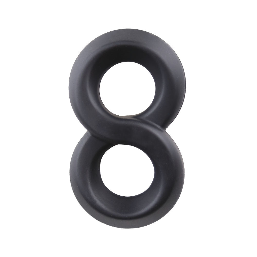 be-happy-anneau-8-anneau-p-nis-double-silicone-noir-extensible image 1