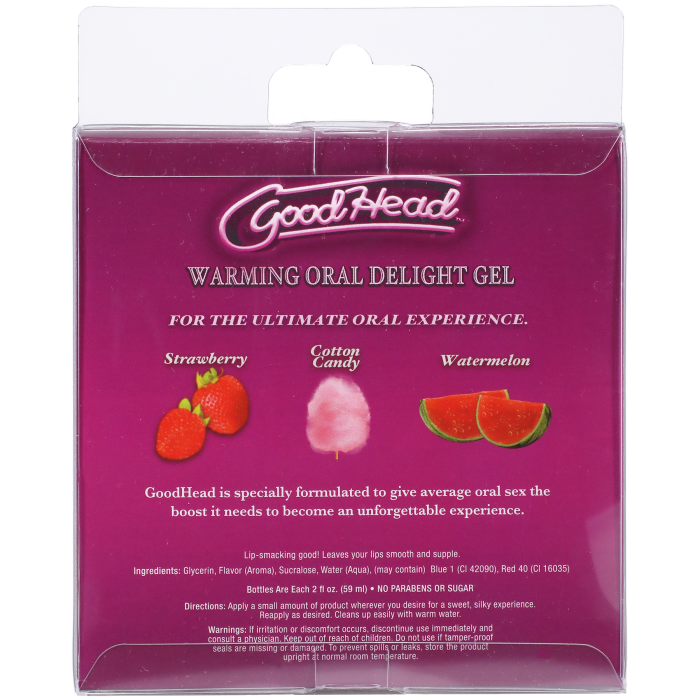 doc-johnson-goodhead-gel-oral-chauffant-3x59-ml-fraise image 3