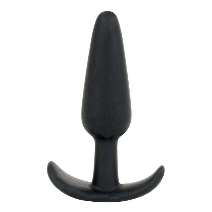 doc-johnson-mood-naughty-1-plug-anal-small-silicone-noir image 1