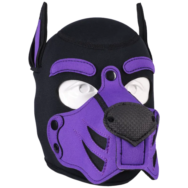 doc-johnson-merci-puppy-hood-cagoule-n-opr-ne-noir-violet image 1