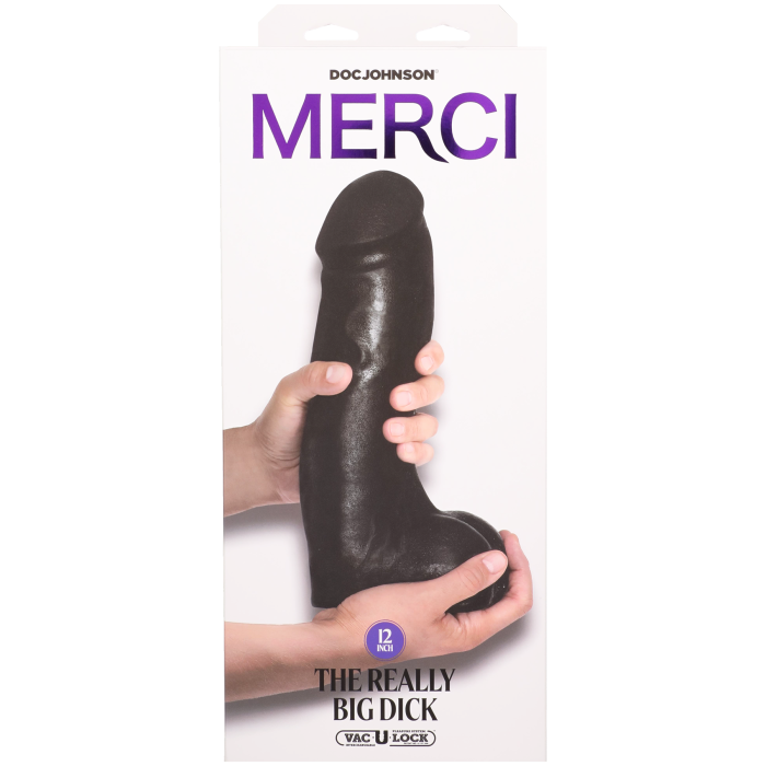 doc-johnson-merci-really-big-dick-12-gode-noir-xl-ventouse image 4