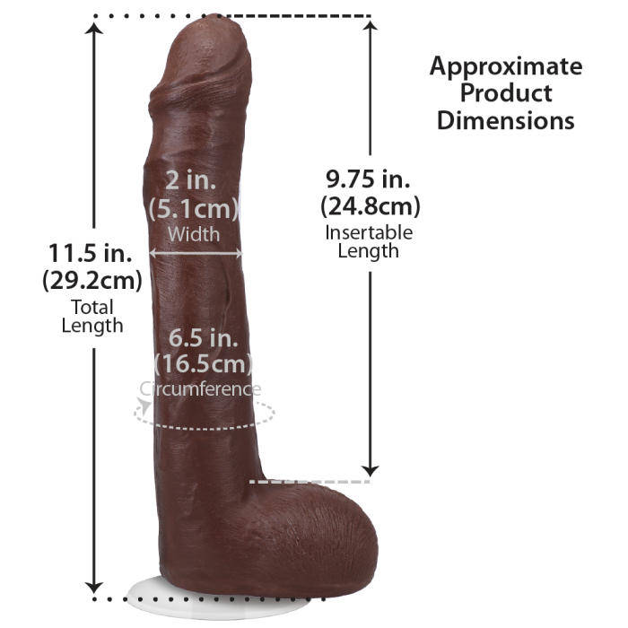 doc-johnson-signature-cocks-anton-harden-gode-30-cm-chocolat image 3