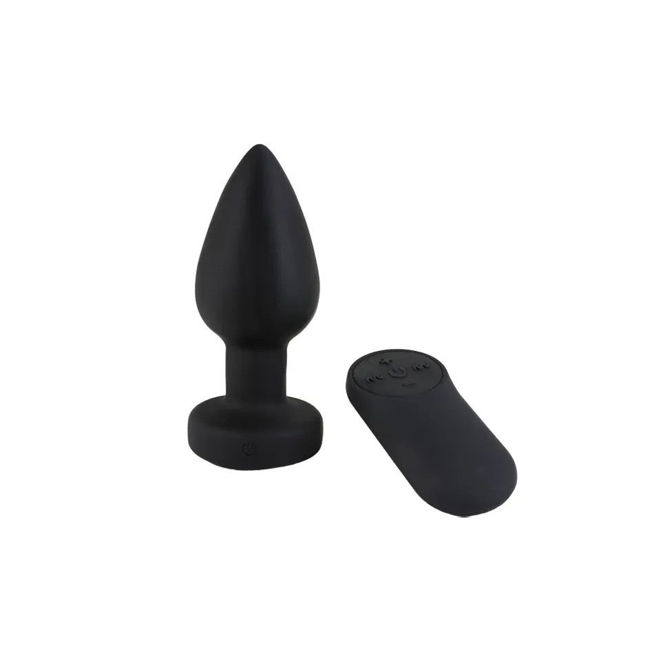 be-happy-disjonct-plug-anal-noir-lectrostimulation-vibrant image 1