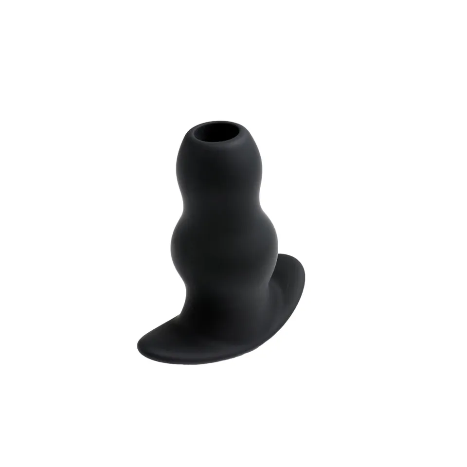 be-happy-corridor-tunnel-plug-anal-noir-silicone image 1
