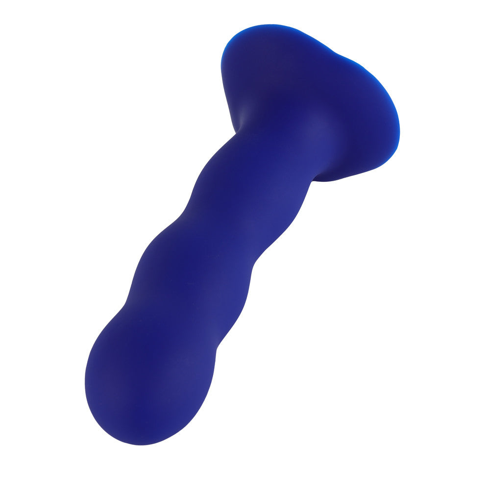 be-happy-zigzag-gode-ventouse-3-boules-bleu-silicone image 5