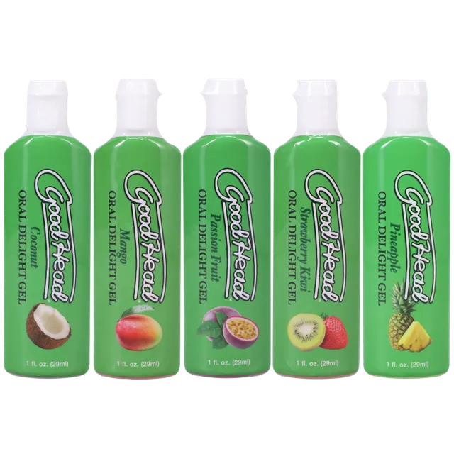 doc-johnson-goodhead-gel-oral-fruits-tropicaux-coffret-5x29ml image 1