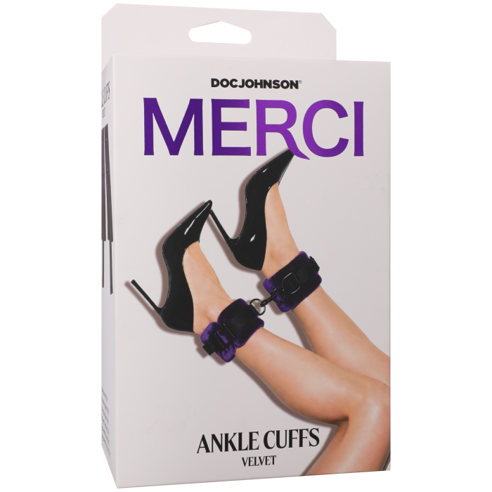 doc-johnson-merci-velvet-menottes-chevilles-velours-violet image 3