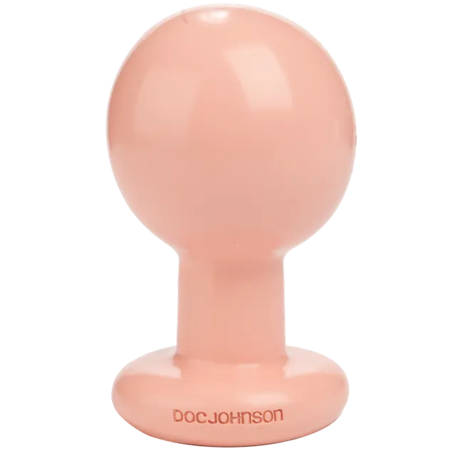 doc-johnson-classic-collection-plug-anal-rond-large-cr-me image 1