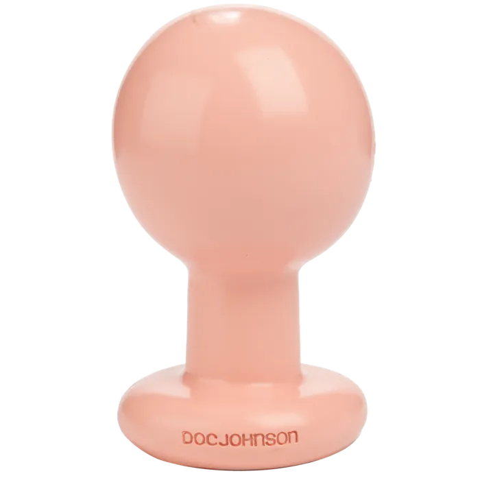 doc-johnson-classic-collection-plug-anal-rond-large-cr-me image 1