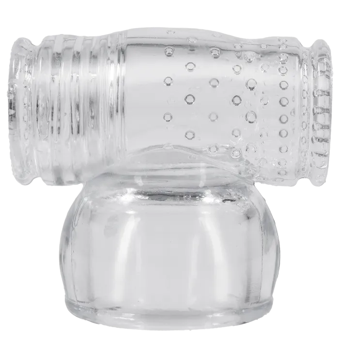 doc-johnson-merci-cock-stroker-embout-wand-transparent image 1