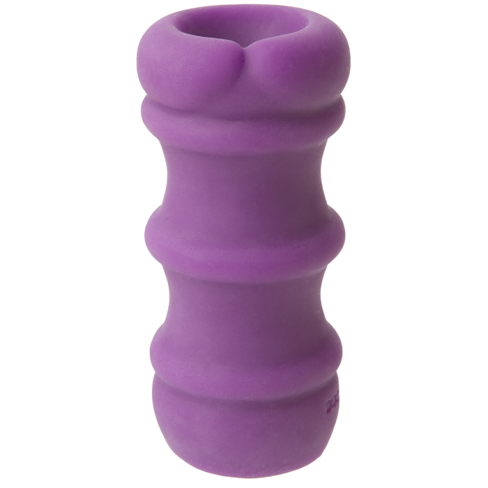 doc-johnson-mood-pleaser-masturbateur-thick-ribbed-violet image 1