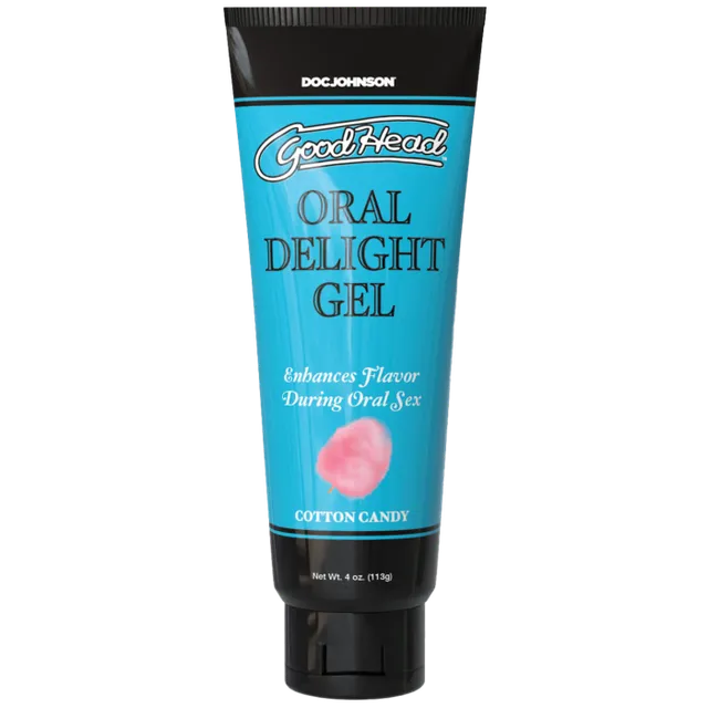 doc-johnson-goodhead-gel-oral-barbe-papa-4-oz-113-g image 1