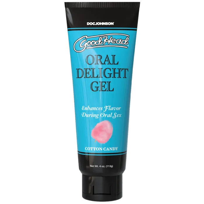 doc-johnson-goodhead-gel-oral-barbe-papa-4-oz-113-g image 1