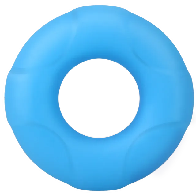 doc-johnson-rock-solid-lifesaver-anneau-p-nien-bleu-phosphorescent image 1