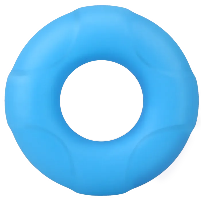 doc-johnson-rock-solid-lifesaver-anneau-p-nien-bleu-phosphorescent image 1