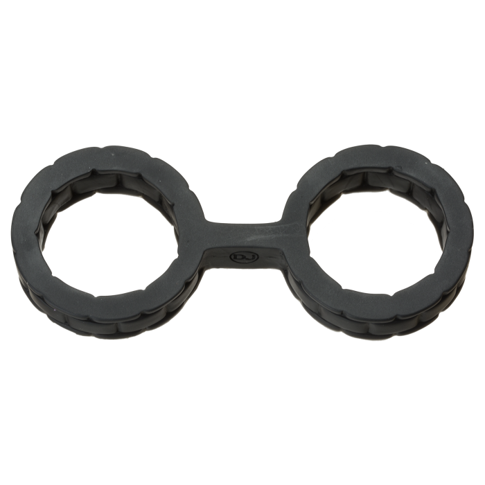 doc-johnson-japanese-bondage-menottes-silicone-noires-s image 1