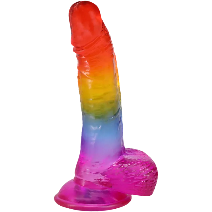 doc-johnson-crystal-jellies-gode-r-aliste-21-cm-rainbow image 1