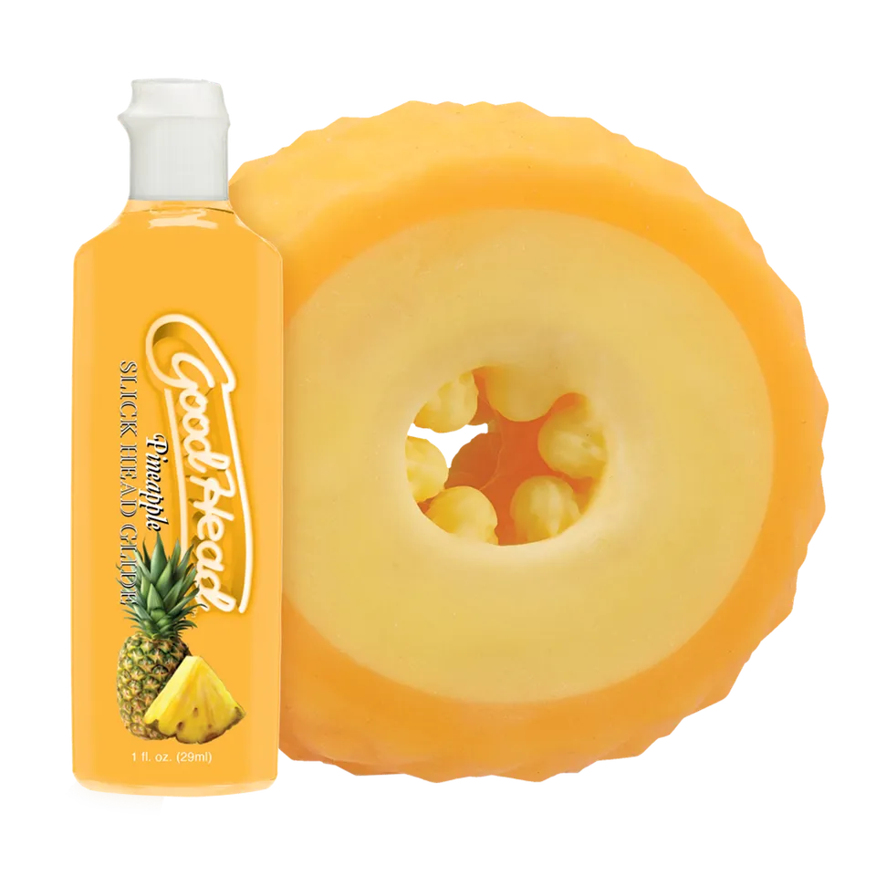 doc-johnson-goodhead-pineapple-blowjob-set-masturbateur-ananas image 1