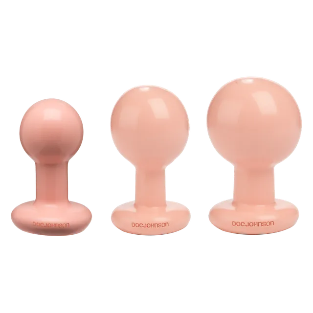 doc-johnson-classic-plug-anal-rond-coffret-3-cr-me image 1