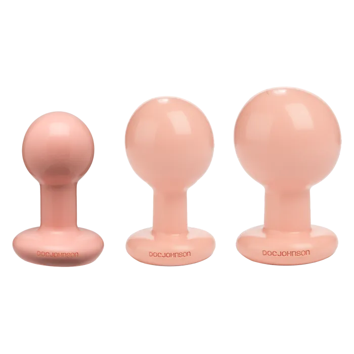 doc-johnson-classic-plug-anal-rond-coffret-3-cr-me image 1