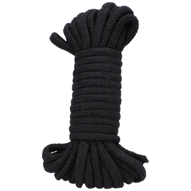 doc-johnson-in-a-bag-corde-bondage-coton-noire-32-pieds image 1