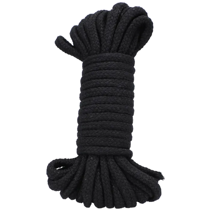 doc-johnson-in-a-bag-corde-bondage-coton-noire-32-pieds image 1