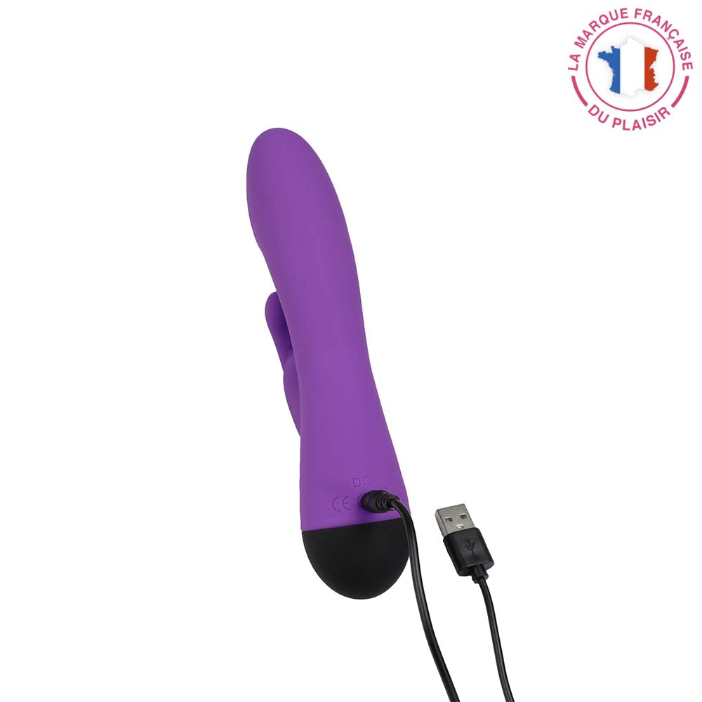 be-happy-cocasse-vibromasseur-rabbit-violet-point-g image 3
