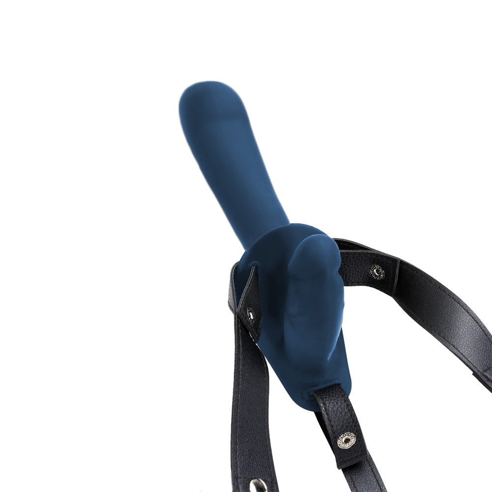 be-happy-double-empereur-gode-ceinture-vibrant-bleu-violet image 8