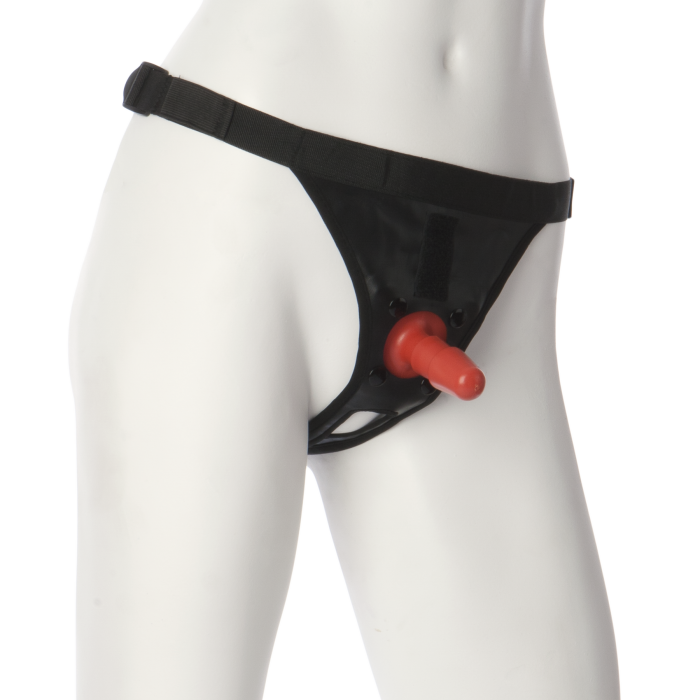 doc-johnson-vac-u-lock-ultra-harnais-strap-on-noir-avec-plug image 1