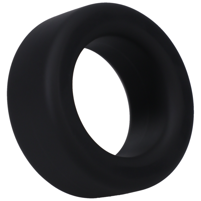 doc-johnson-rock-solid-the-big-o-anneau-p-nien-noir-silicone image 2