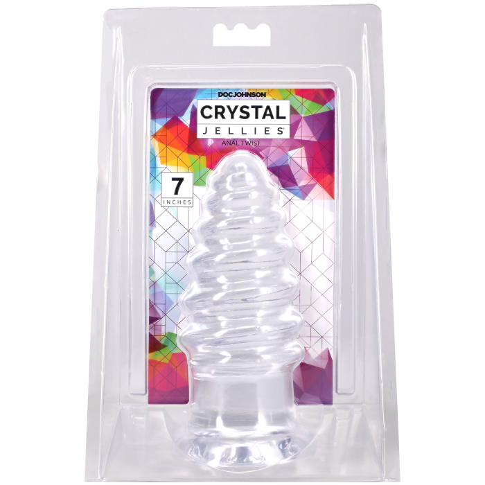 doc-johnson-crystal-jellies-anal-twist-plug-anal-18-cm image 3